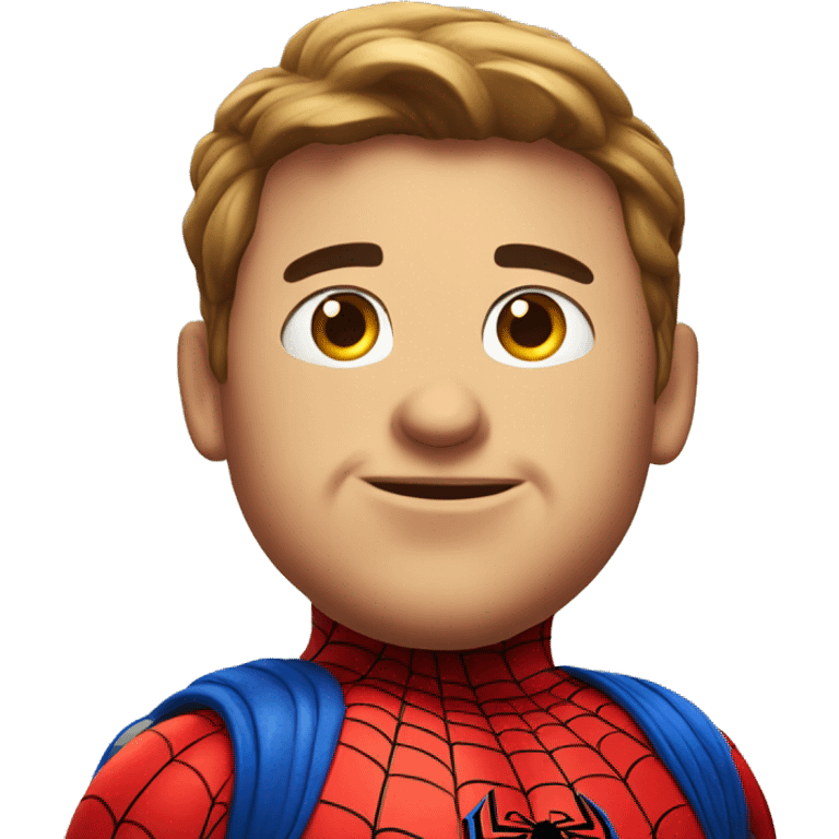 Fat fat fat spiderman emoji