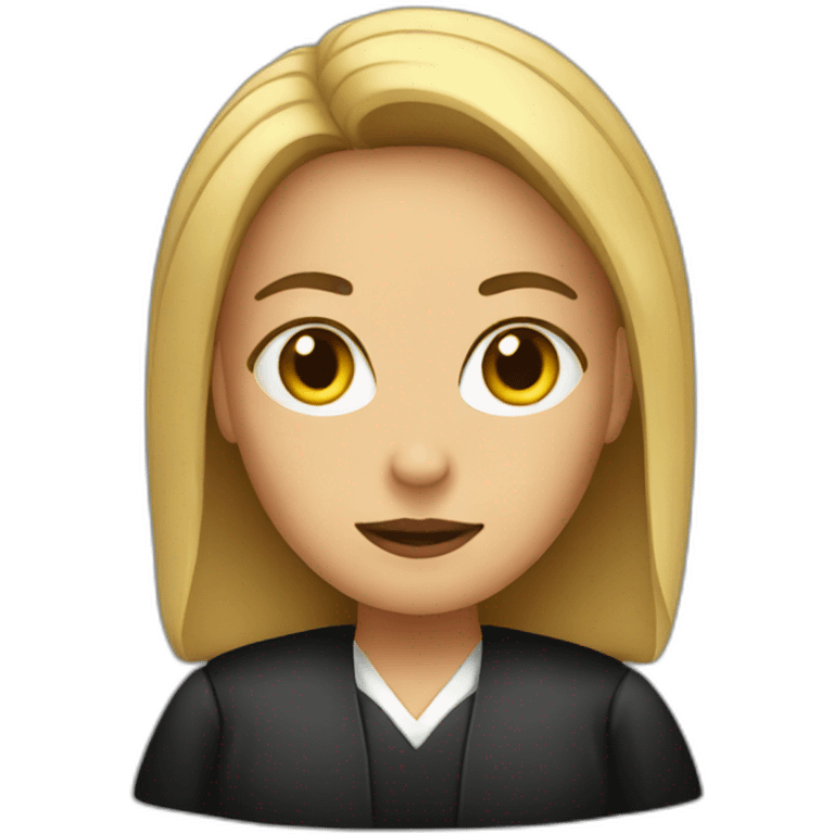 female judge emoji