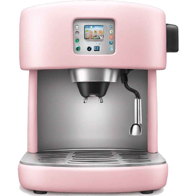 Light pink coffee machine ￼ emoji