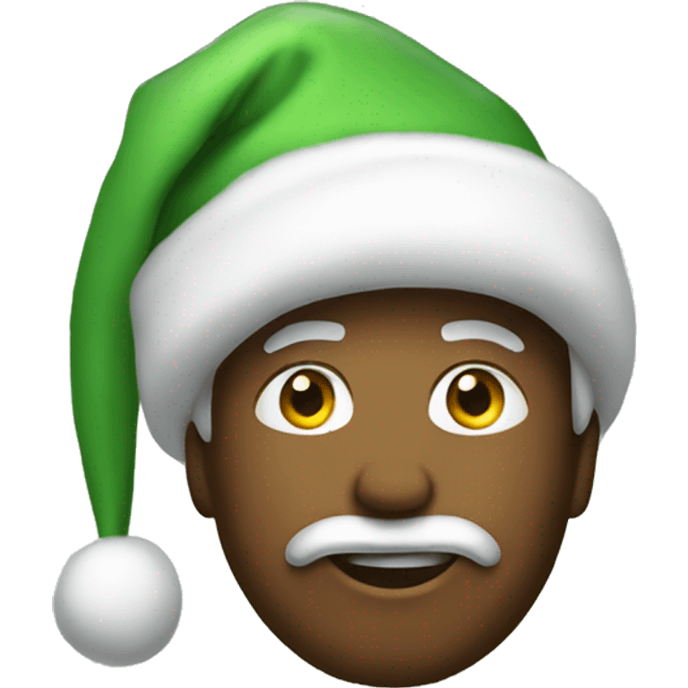 green christmas  emoji