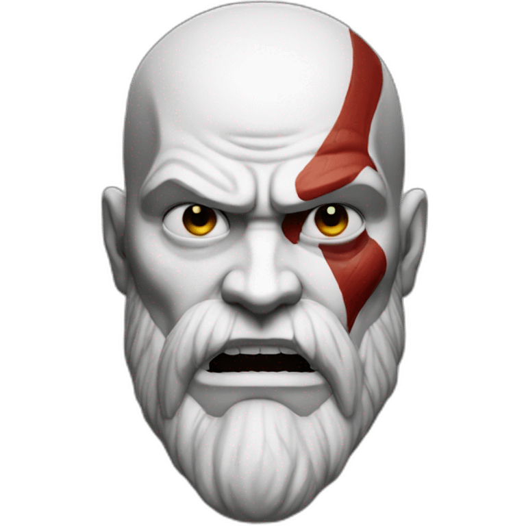 kratos face emoji