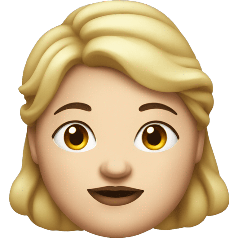 Fat lady emoji