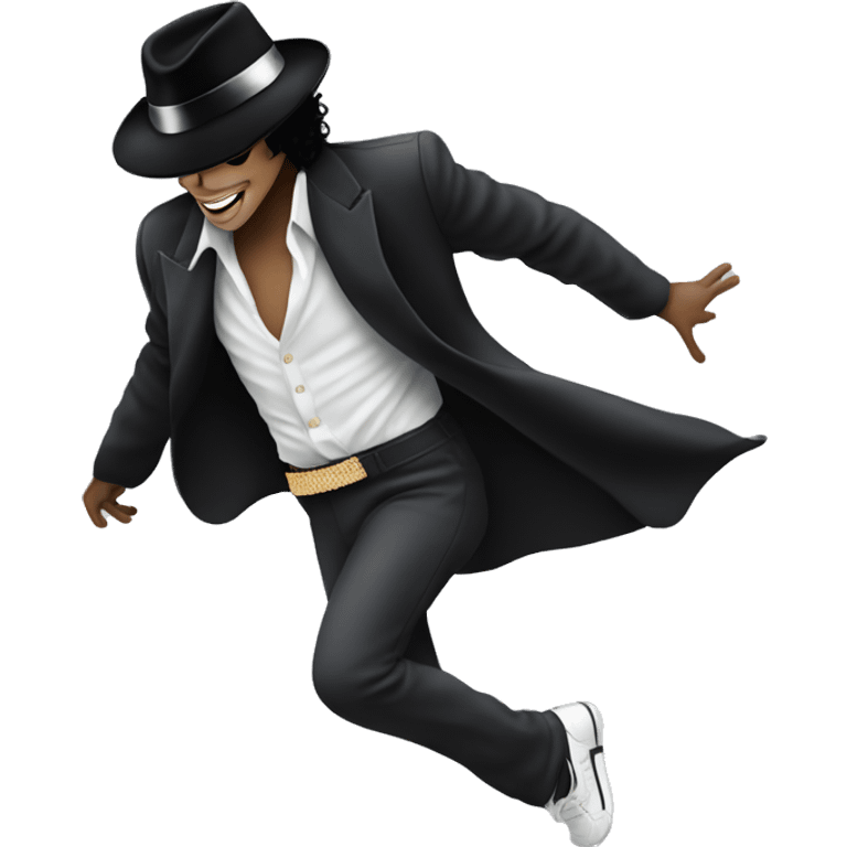 Make a Michael Jackson emoji doing the moonwalk  emoji