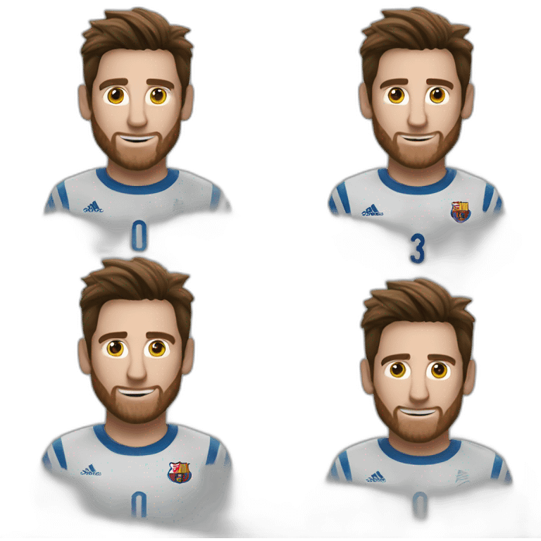 Messi pulgar arriba emoji