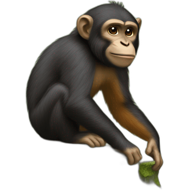 Chimpmunk emoji