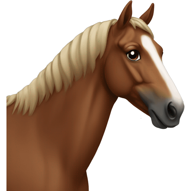 Brown horse emoji