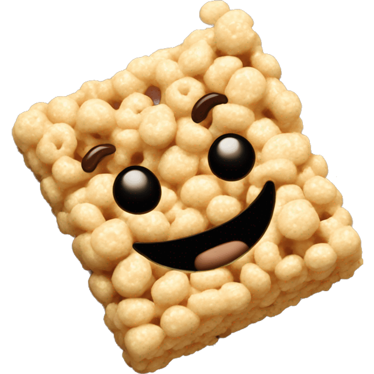 Rice Krispies Treat with Chocolate emoji