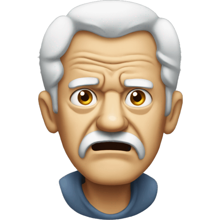 angry old man emoji