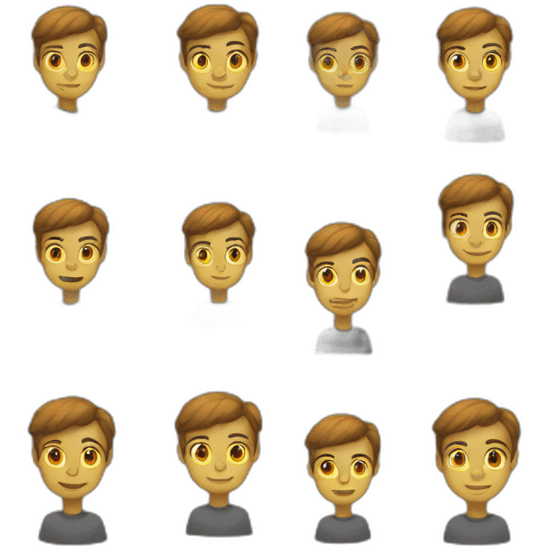 Programmer person gender neutral race neutral emoji