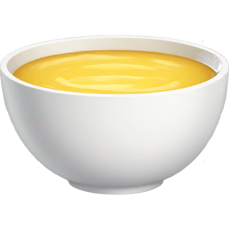 White bowl emoji