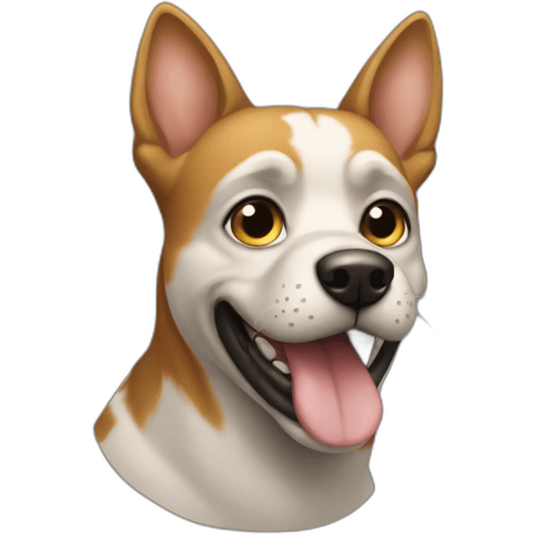 A thief dog emoji