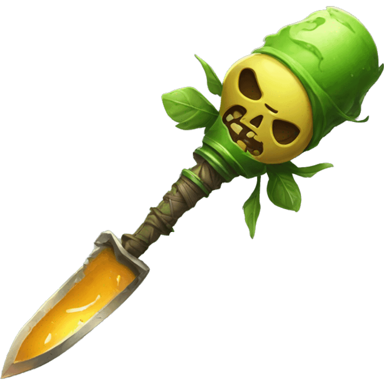 Poisoned weapon - element for Doodle God emoji