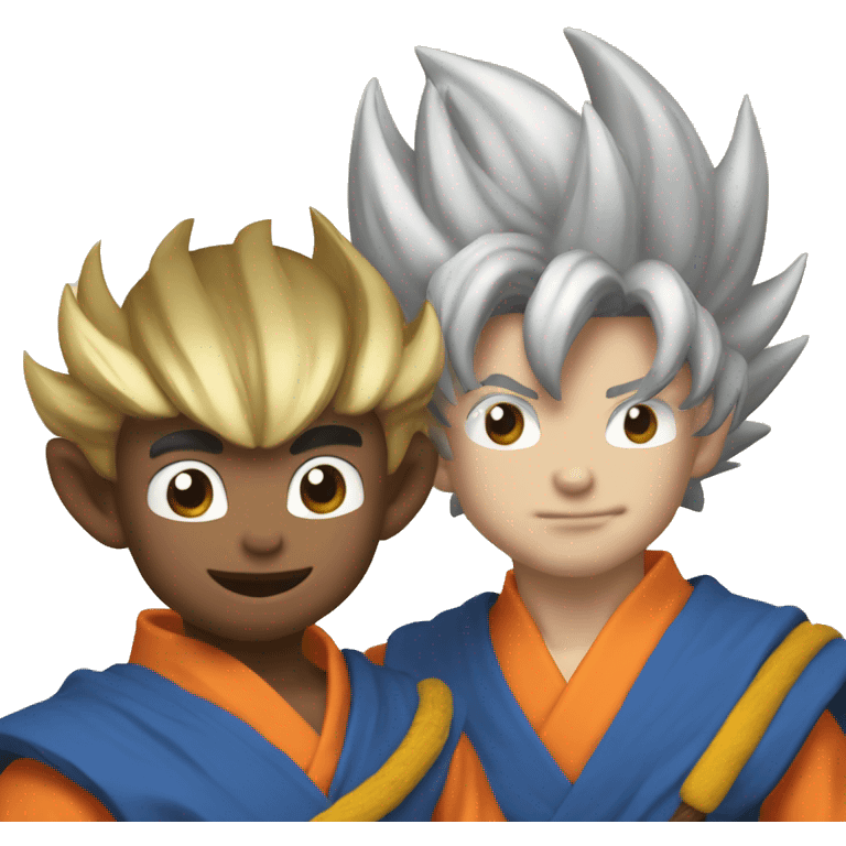 Son wukong and son goku emoji