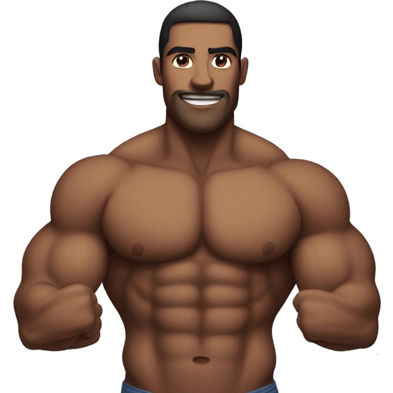 Muscular men emoji