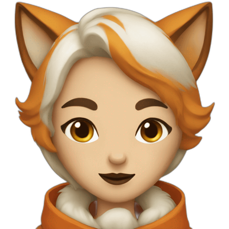 Fox lady emoji