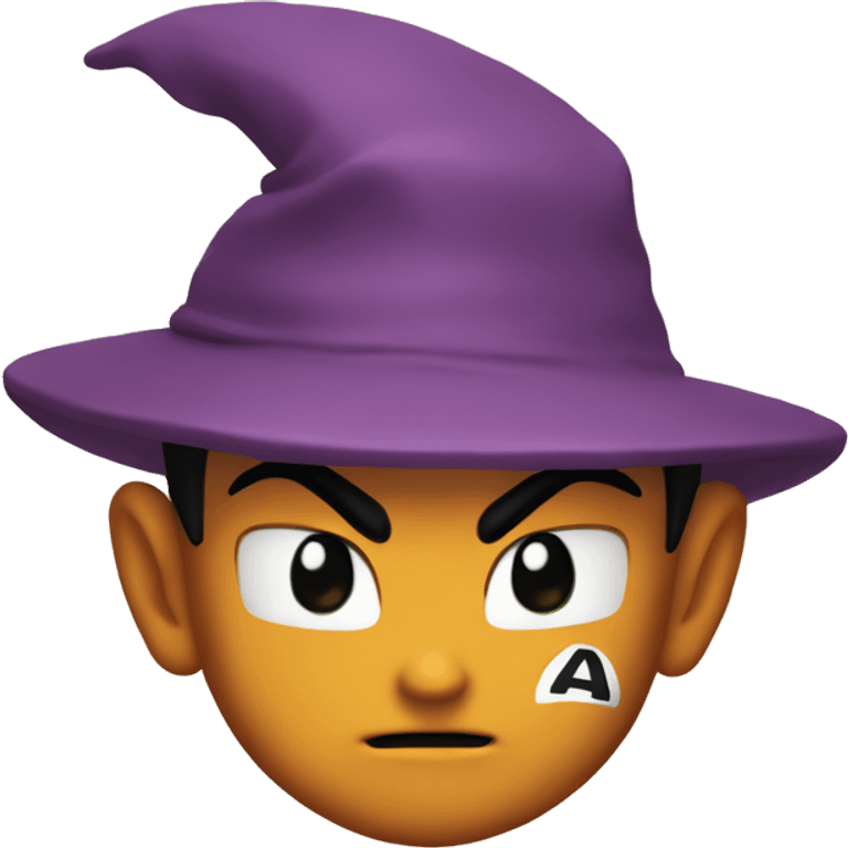 Dragon Ball with hat emoji