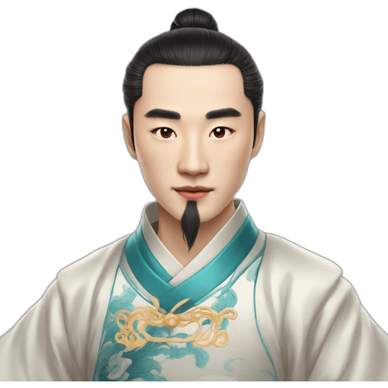 xiaozhan Chinese performer handsome emoji