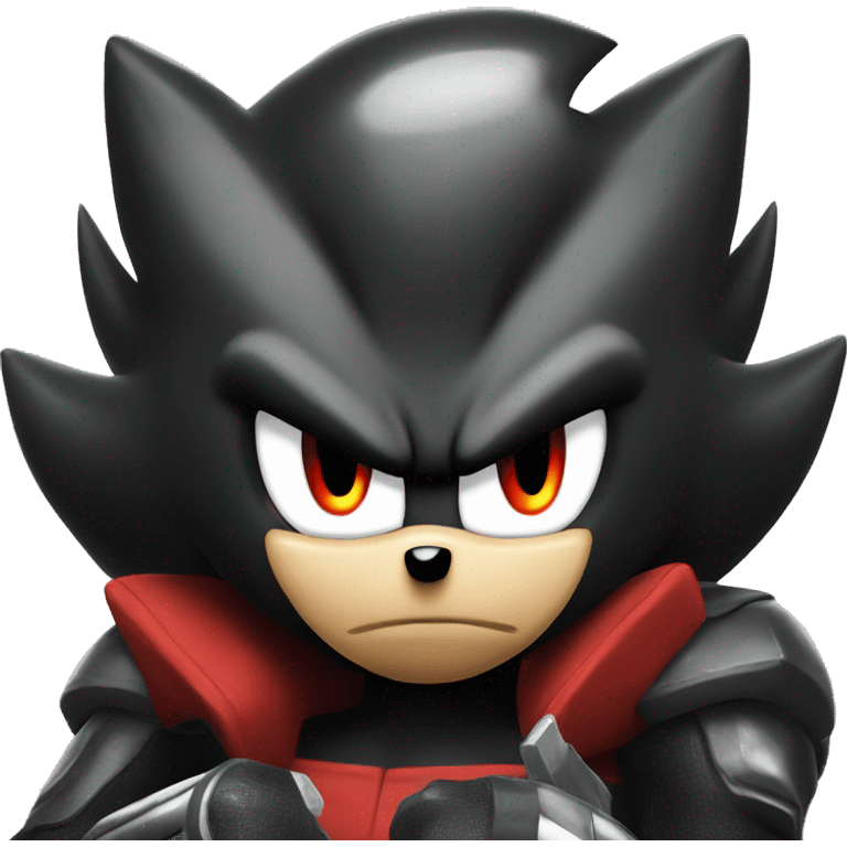 shadow the hedgehog being badass emoji