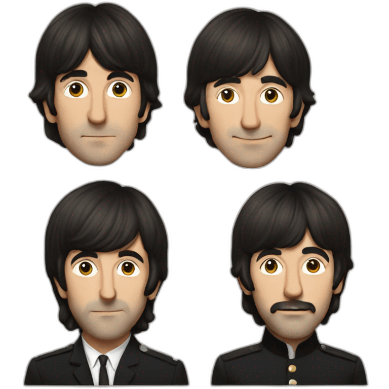 the beatles emoji