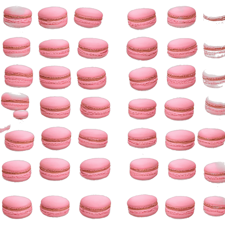 Light pink macaron emoji