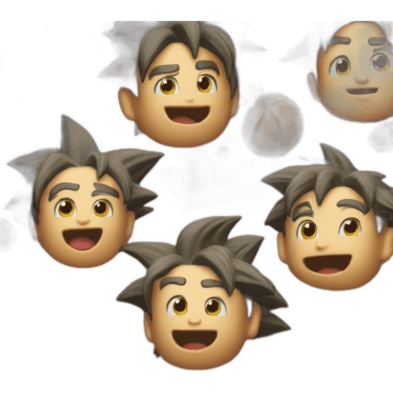 does goku clean nuts? emoji