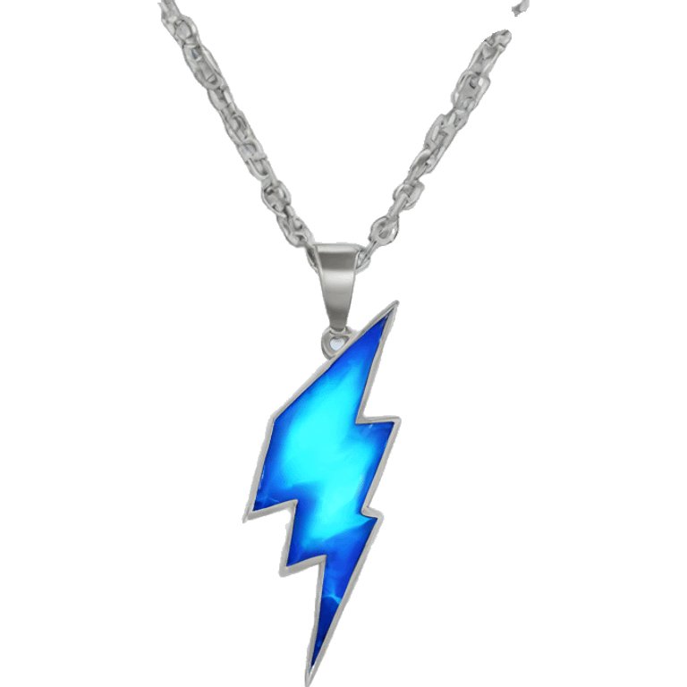 Lightning pendant emoji