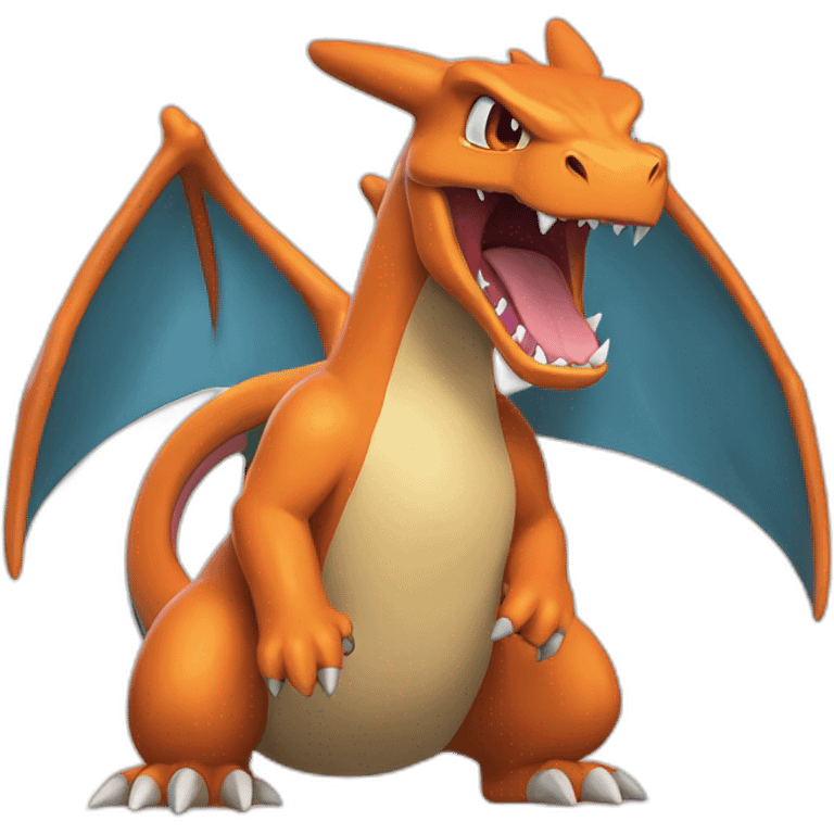 charizard roaring emoji