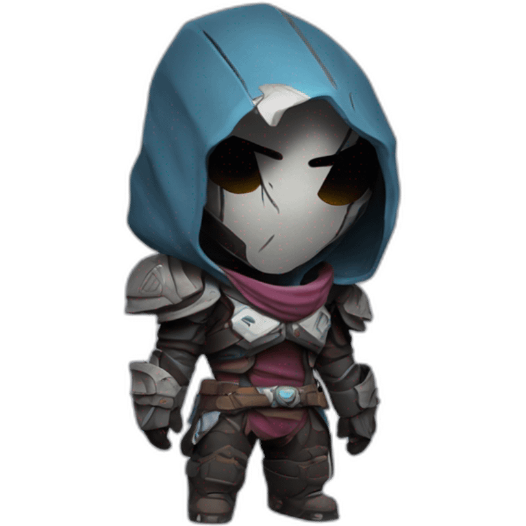 Cute Cayde 6 Destiny bot emoji