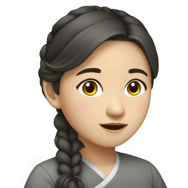 Korean girl emoji