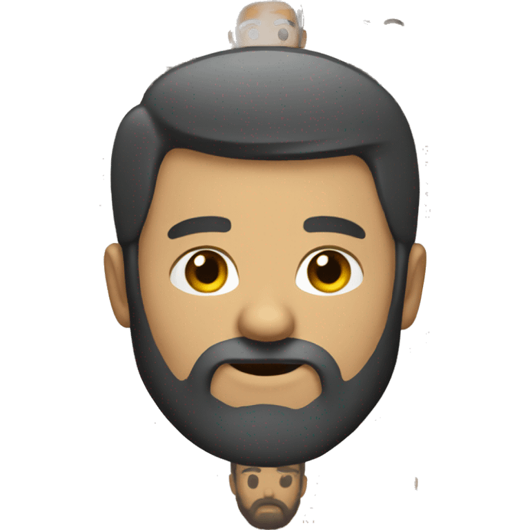 Man with beard emoji