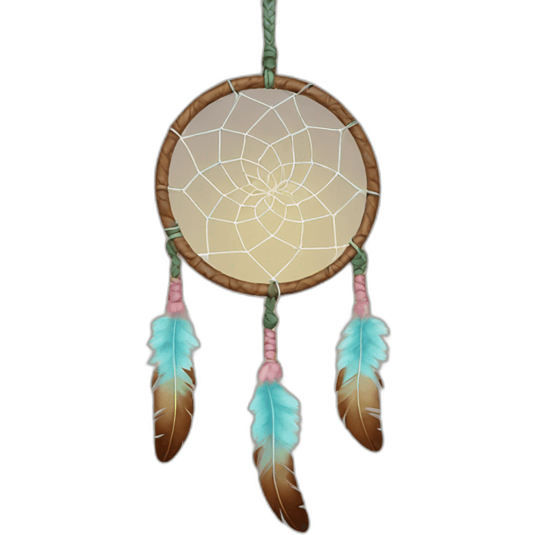 Dreamcatcher on a string emoji