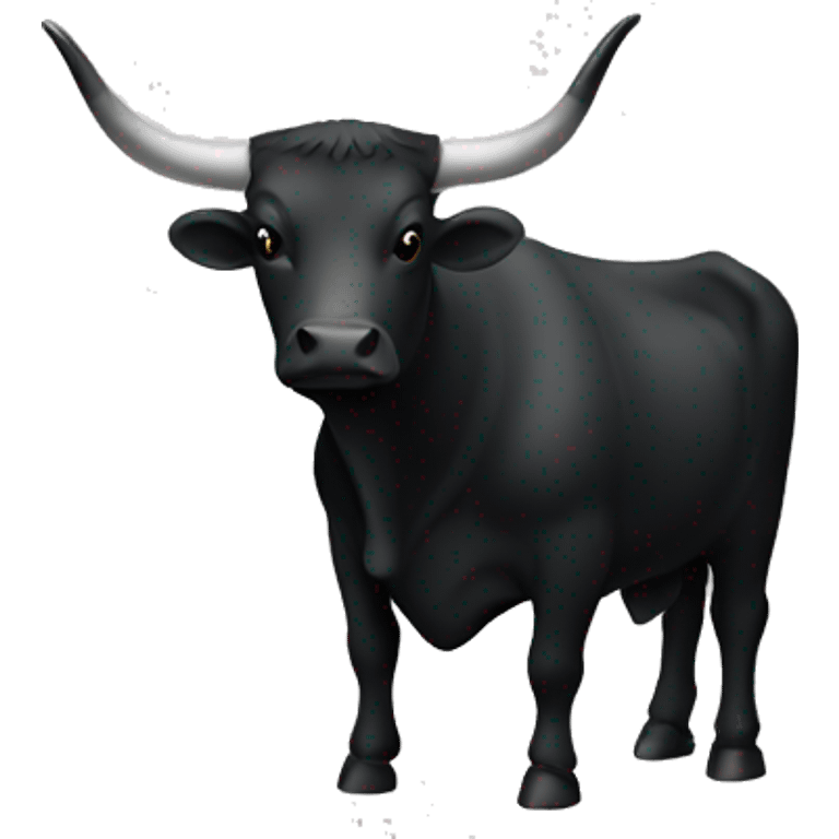 Black Steer logo emoji