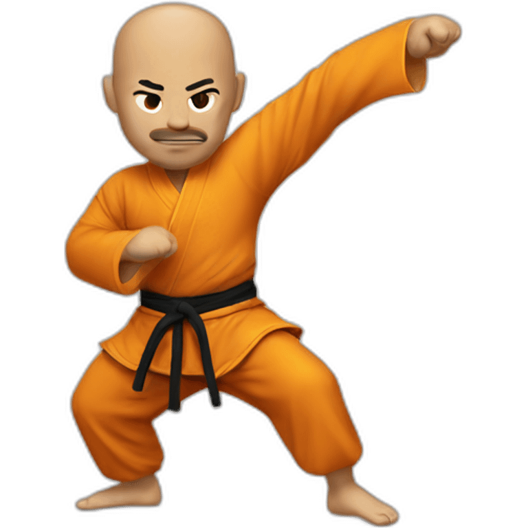 Kung-fu Shaolin emoji