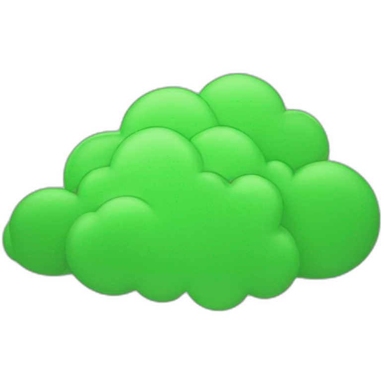 Green Clouds emoji