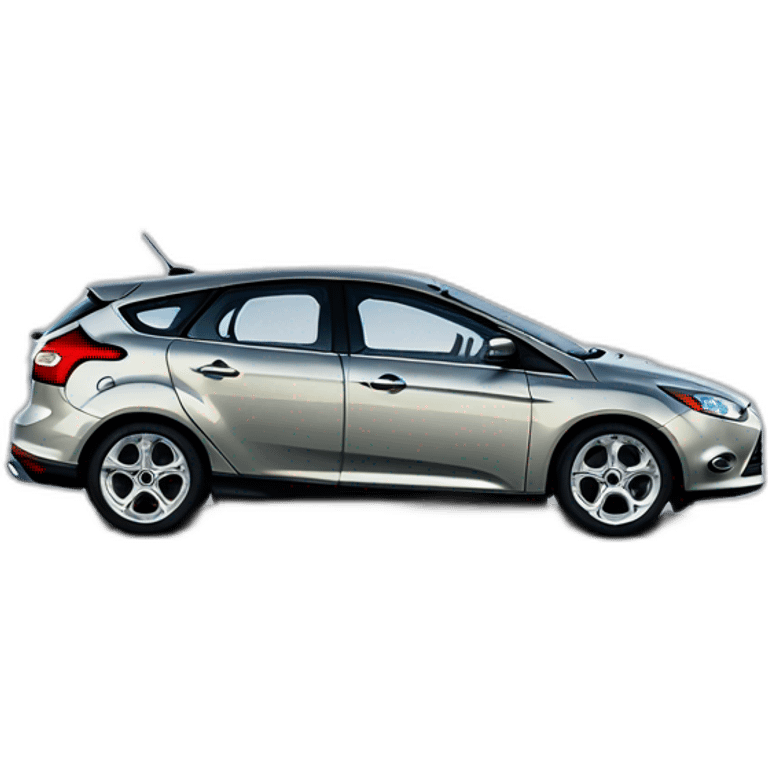 Ford Focus 3 2012 grise emoji