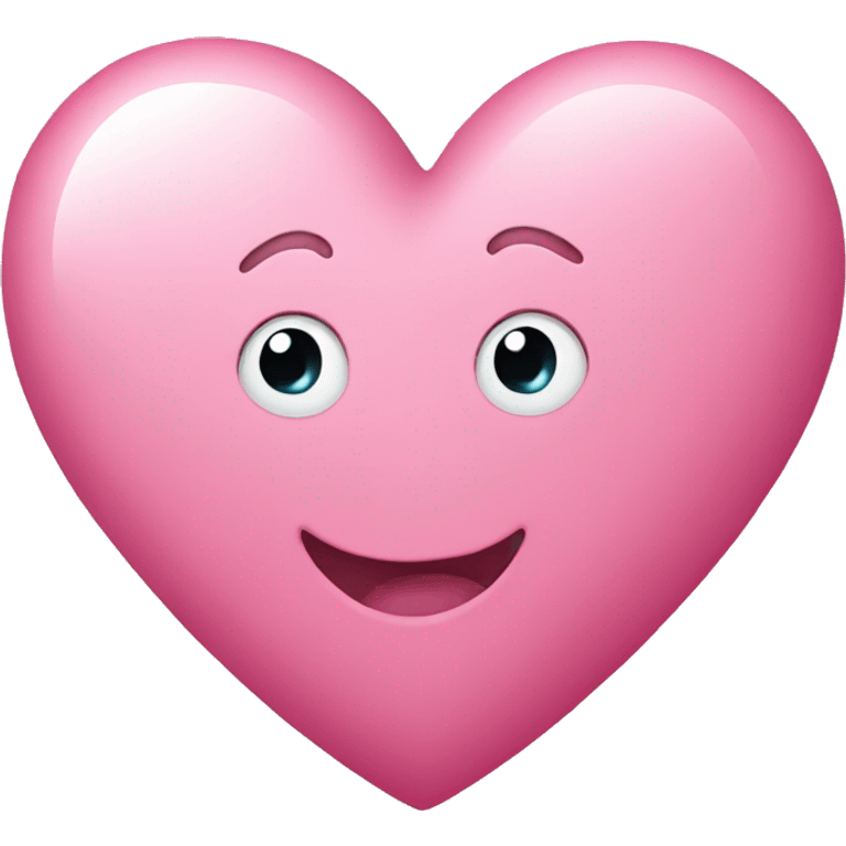 Pink heart  emoji