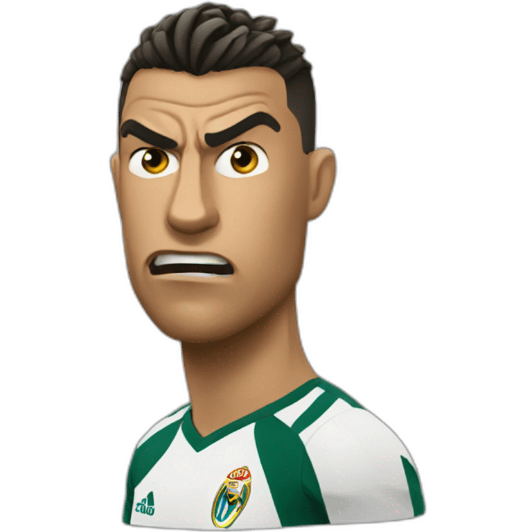 Ronaldo-angry emoji