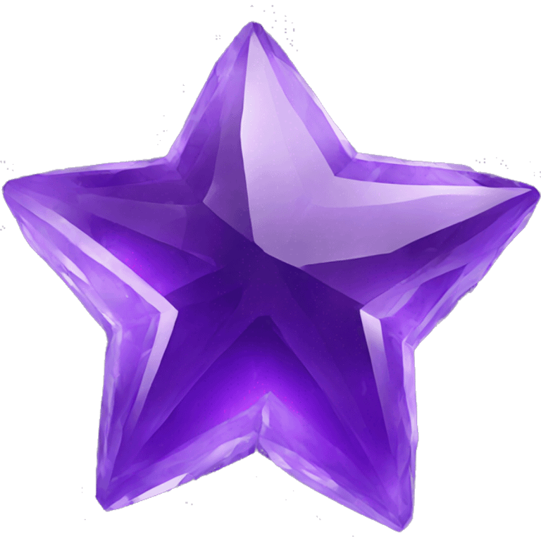 amethyst star stone emoji