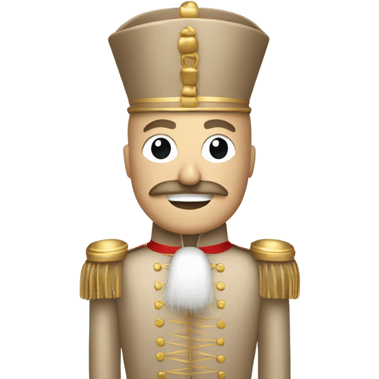 Beige nutcracker  emoji