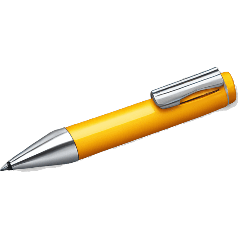 a bic ballpoint pen, just the object itself emoji