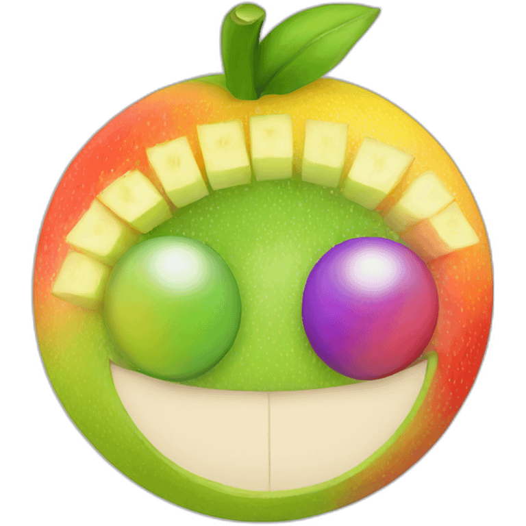 rainbow fruit fac emoji