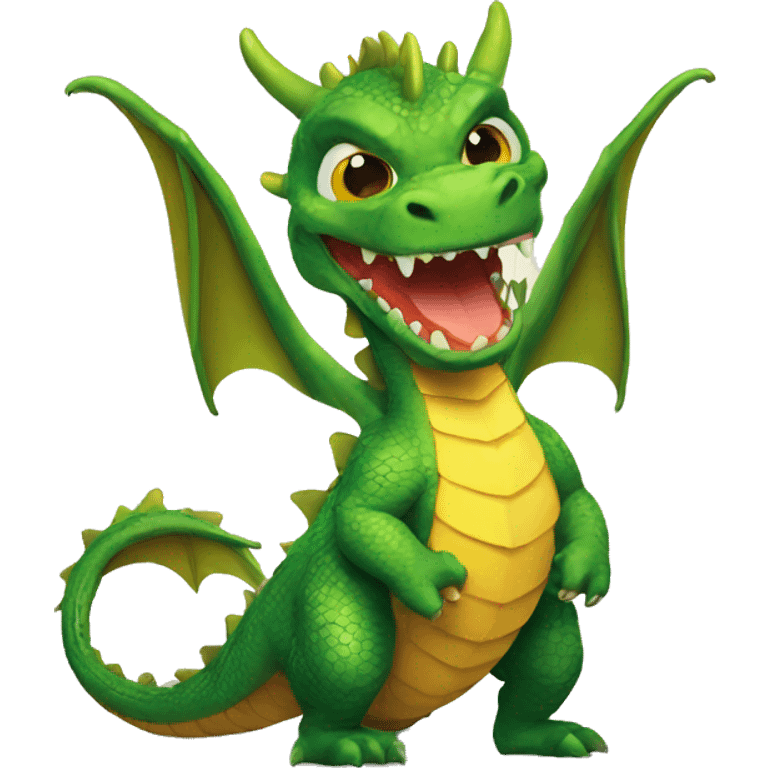 dragon goodzilla emoji