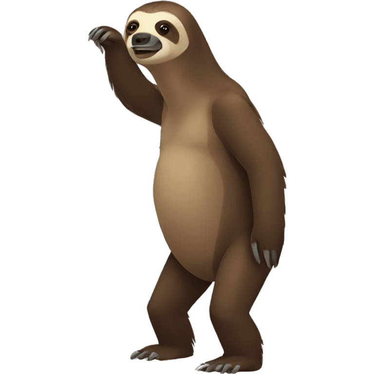 giant sloth full body emoji