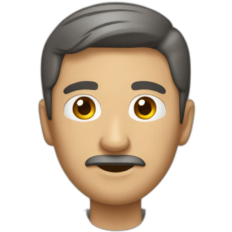 hombre seguro que transmite una buena apariencia emoji