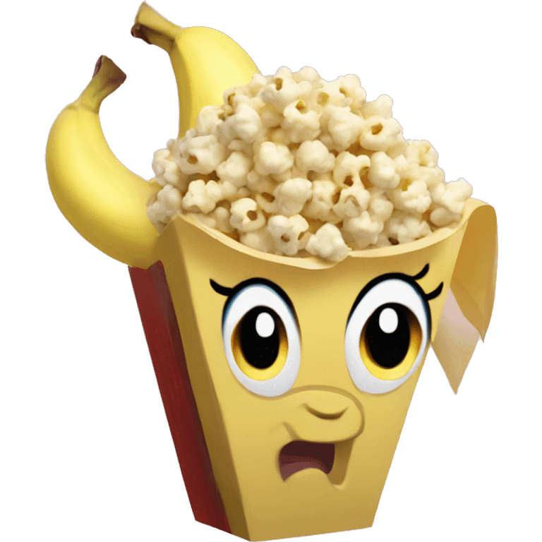 my little pony popcorn doom banana emoji