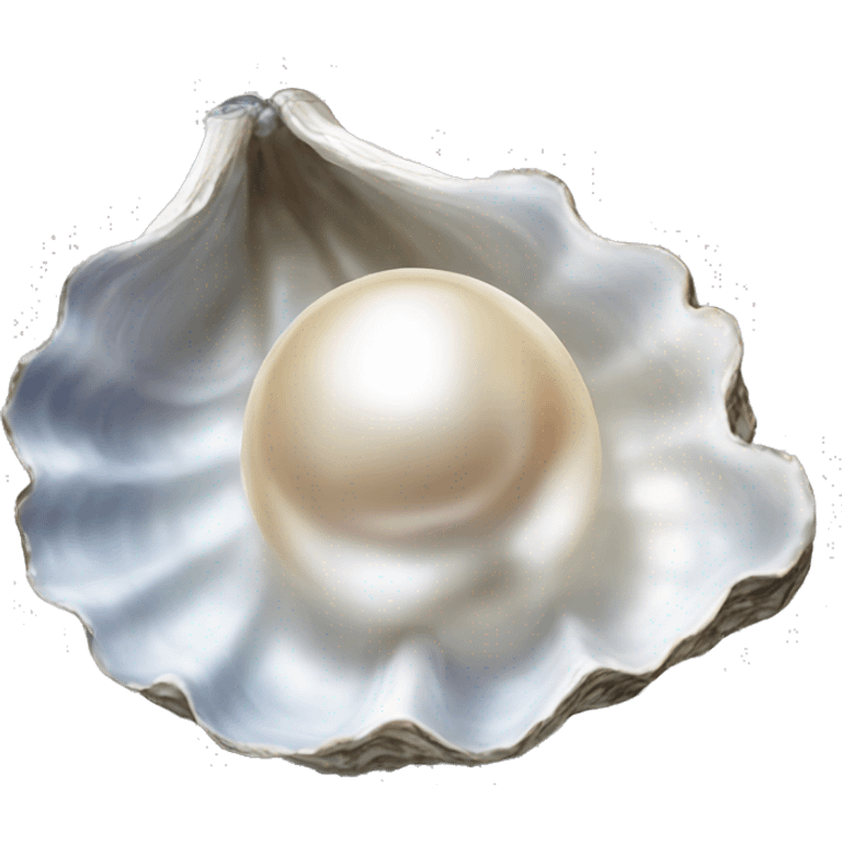 Oyster pearl  emoji