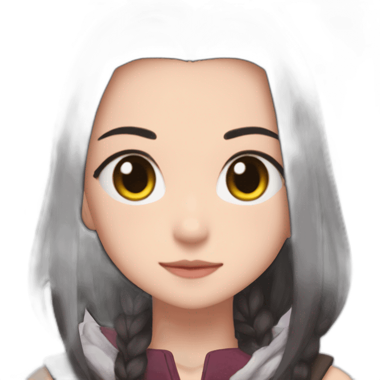 Nezuko qui touche sont nee emoji