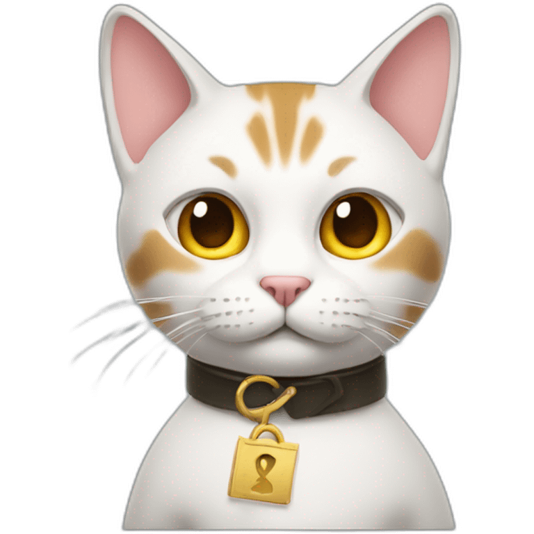 cat mystery in cash hand emoji