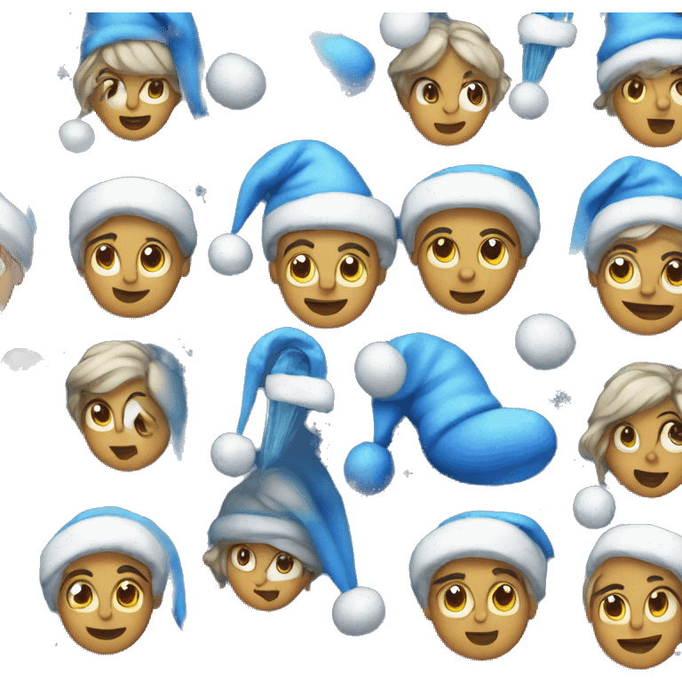 Blue Christmas  emoji