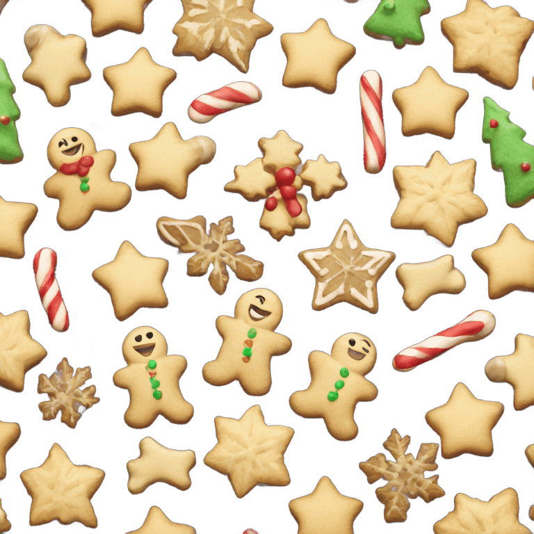 Christmas cookies  emoji